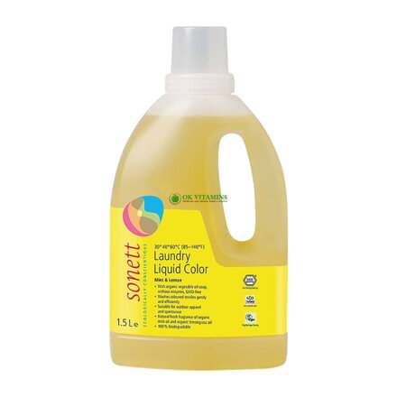 SONETT Tekutý prostriedok na pranie Color 1,5l