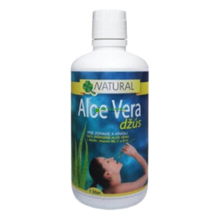 Aloe vera tekutina - obohatená 100% šťava