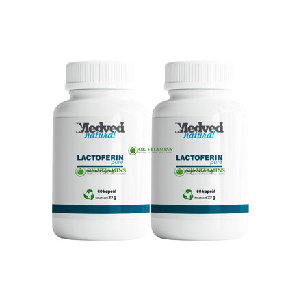 2x LACTOFERIN pure 60 kapsúl