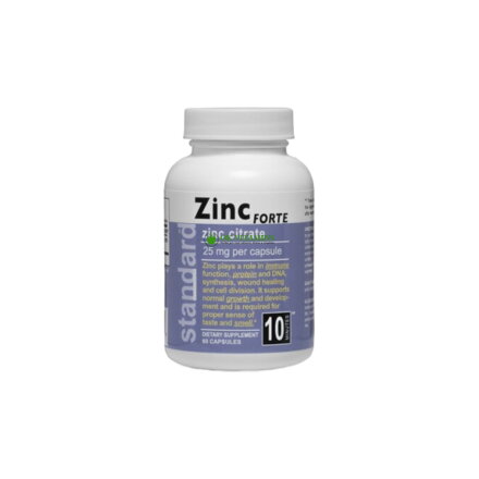 Zinok Forte - 25 mg - 60 kapsúl
