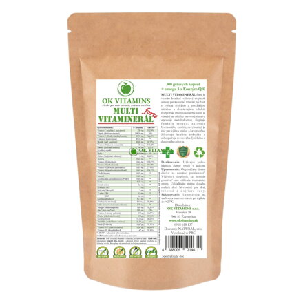 Multivitaminerál FORTE 300 kapsúl