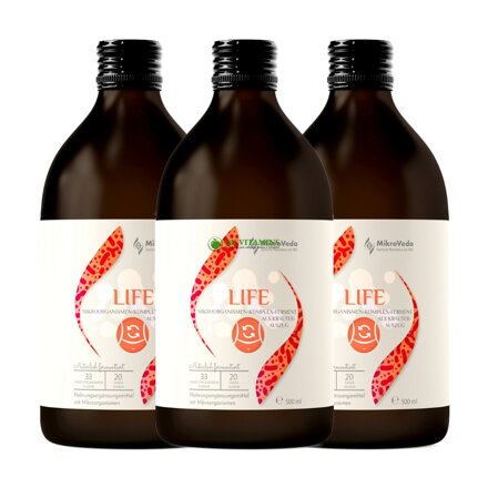 3x MikroVeda LIFE 500 ml 2+1 za polovicu