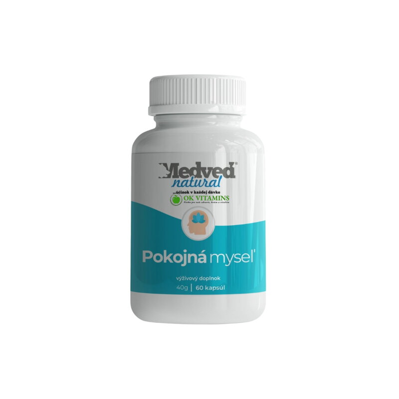Pokojná myseľ 60 kapsúl Pokojná myseľ 60 kapsúl