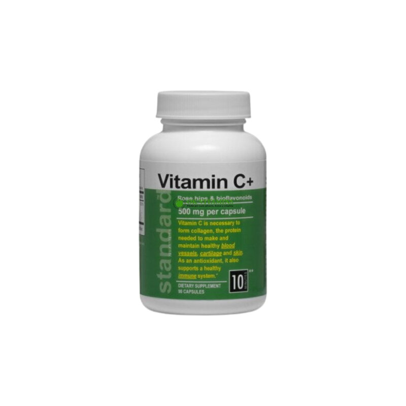 Vitamín C 500 mg + šípky + bioflavonoidy (90 kapsúl)