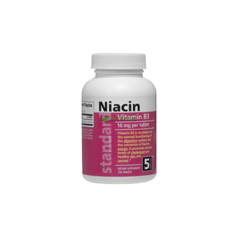 Vitamín B3 10 mg 750 tabliet Vitamín B3 10 mg 750 tabliet