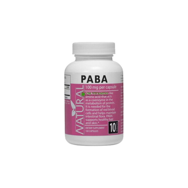 Vitamín B10 - PABA - 100 mg